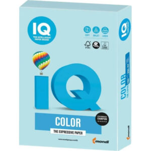Бумага Mondi IQ color А4 pastel, 80g 500sheets, Blue (MB30/A4/80/IQ)