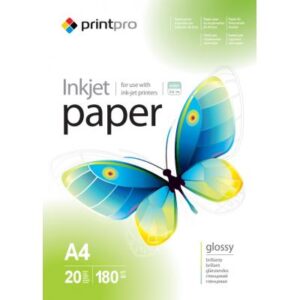 Фотобумага PrintPro A4 (PGE180020A4)