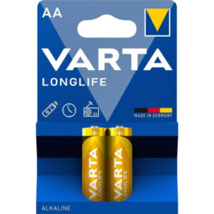 Батарейка Varta AA Longlife щелочная * 2 (04106101412)