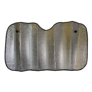 Солнцезащитный экран в автомобиль Poputchik зеркальные 1300*600 см (08-003-М)