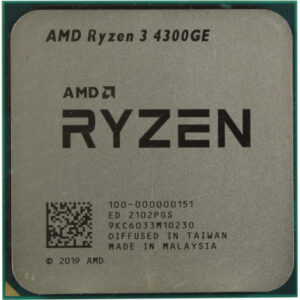 Процессор AMD Ryzen 3 4300GE (100-000000151)