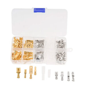 Набор клемм 150шт кабельных наконечников и изоляторов, нож, круглый