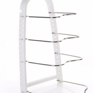 Подставка для сковородок, крышек, тарелок, кастрюль (Белый)