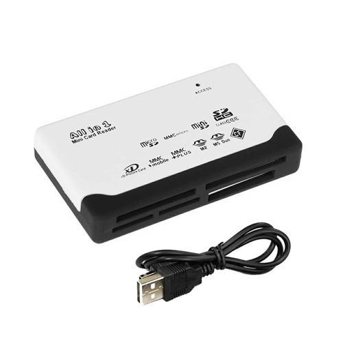 USB Mini/MicroSD SD MMC xD M2 MS Duo CF кардридер