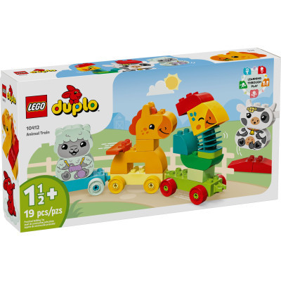 Конструктор LEGO DUPLO My First Поезд животных 19 деталей (10412)