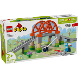 Конструктор LEGO DUPLO Town Дополнительный набор. Железнодорожный мост и пути (10426)