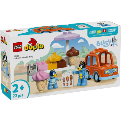 Конструктор LEGO DUPLO Bluey Путешествие с мороженым с Блуи (10458)