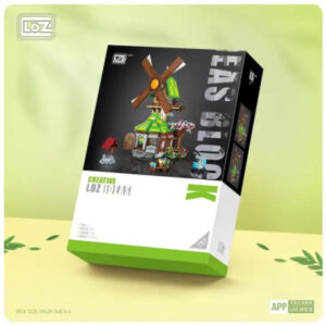 Конструктор LOZ Дом с ветряной мельницей (1050)