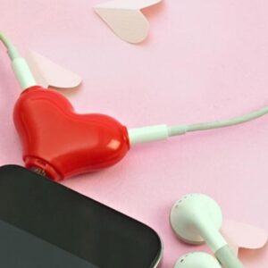 Разветвитель для наушников Сердце 3.5 AUX