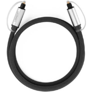 Кабель мультимедийный Optical Toslink 1.5m AV108 black Ugreen (10542)