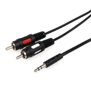 Кабель мультимедийный Jack 3.5mm папа/2RCA папа, 7.5m Atcom (10710)