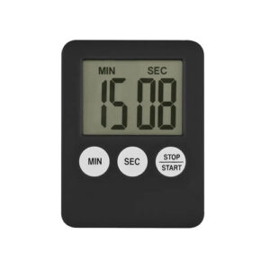 Кухонный таймер цифровой 1.8" ЖК со звуковым оповещением, секундомер