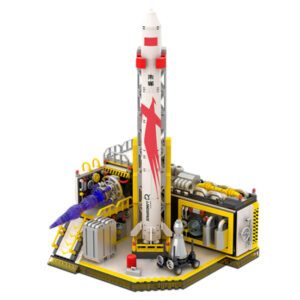 Конструктор Pantasy Joyside Series LANDSPACE - Лаборатория космической ракеты мечты без фигурок (11023)