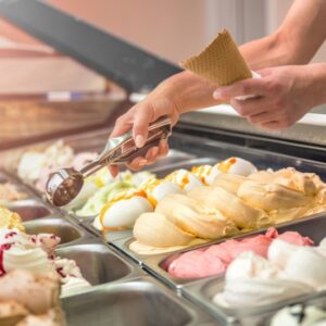 Ложка для мороженного из нержавеющей стали