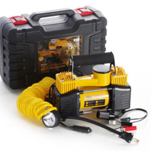 Компресор Сила 900410 150psi/25Amp/85л/шланг/клеми/2цил/кейс