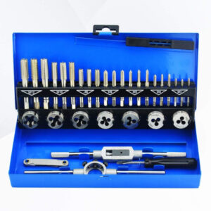 Набор инструментов Werk метчиков и плашек 32 ед. (рымачи 2шт., резьбомер, отвертка) (122733)