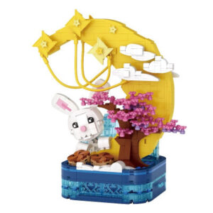 Конструктор LOZ Горшок с кисточкой для лунного кролика (1230)