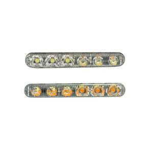 Фари денного світла CYCLONE DRL-616 (2) з повторювачем поворота