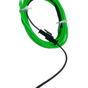 Підсвітка гнучка нитка холодний неон 1 м Green AL01-1M G