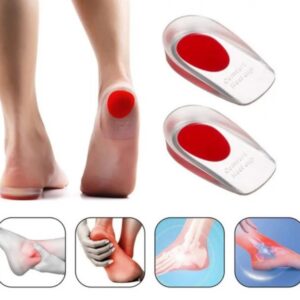 Силиконовая стелька под пятку (Красный)