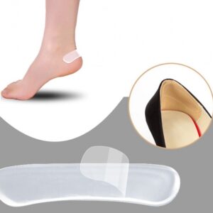 Силиконовые вкладыши для обуви на пятку 2 шт