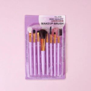 Набор кистей для макияжа Pink 8 шт