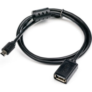 Дата кабель OTG USB 2.0 AF to Mini 5P 0.8m Atcom (12821)
