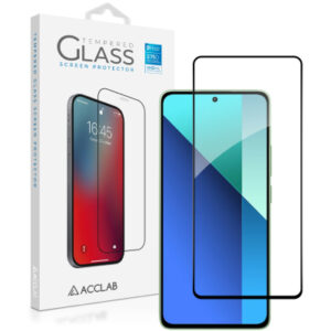 Стекло защитное ACCLAB Full Glue Xiaomi Redmi Note 13 4G Black (1283126583704)