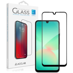 Стекло защитное ACCLAB Full Glue Samsung A26 Black (1283126608025)