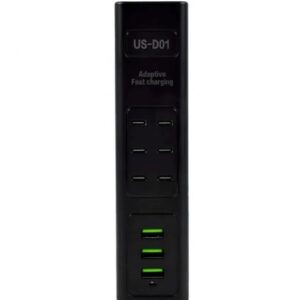 Хаб сетевой удлинитель 6 USB TYPE-C розеток и 3USB 85W Fast Charger 5.6A