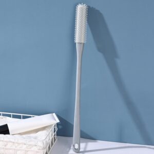 Щетка для душа с длинной ручкой масажная двухсторонняя 38см