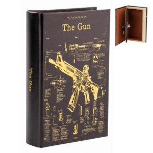 Книга-тайник сейф The Gun для денег и ценностей, 26 см