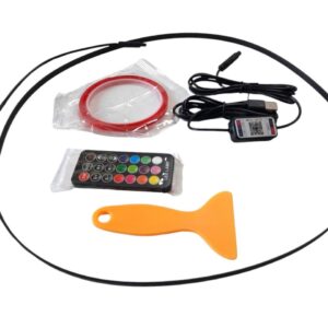 Підсвітка салону RGB Ambient light 12V к-т 110см (блютуз)