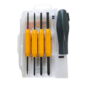 Набір викруток для точних робіт (+ 8 насадок) CrV СИЛА 302013