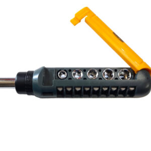 Викрутка реверсійна  9 біт, 5 насадок CrV СИЛА 302015