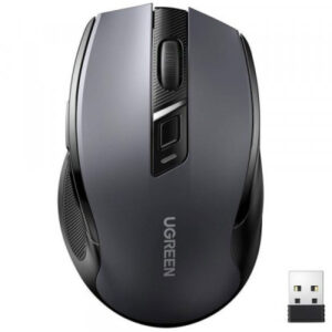 Мышка Ugreen MU006 Ergonomic Wireless Gray/Black (15063)