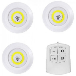 Комплект світлодіодних LED ламп BL-1012 COB 7477 з пультом