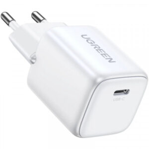 Зарядное устройство Ugreen CD319 Nexode Mini USB-C PD30W GaN White (15326)
