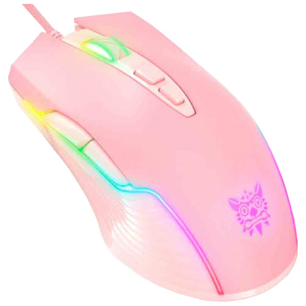 Ігрова миша дротова ONIKUMA Gaming CW905, рожева