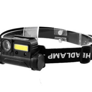 Фонтар налобний BL-123 COB з USB зарядкою 8137