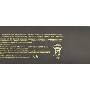 Аккумулятор для ноутбука Sony VAIO VGP-BPS24 VPC-SA 11.1V Black 4400mAh OEM