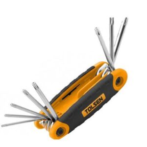 Набор инструментов Tolsen ключей Torx 8 размеров T9-40 (20069)