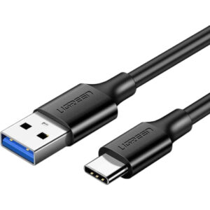 Дата кабель USB 3.0 AM to USB-C 0.5m 3A US184 black Ugreen (20881)