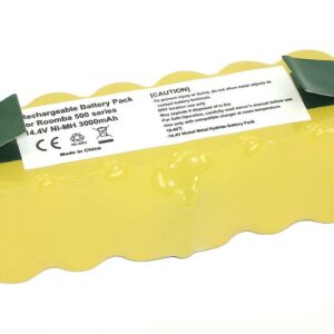 Аккумулятор для пылесоса iRobot Roomba 500, 510, 530 3000mAh NI-MH 14.4V желтый