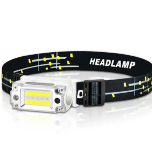 Ліхтар налобний BL-T133, із сенсором 9073, чорно-білий