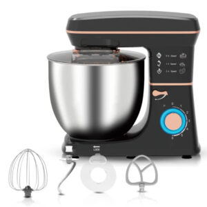 Міксер-тестомес планетарний Domotec R 6673 12 л, чорний