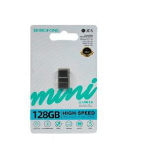 Флешка Borofone BUD5 128 GB USB2.0, срібляста