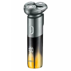 Електробритва акумуляторна VGR V-392, сіро-жовта