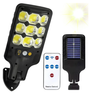 Ліхтар вуличний SOLAR COB HS 8037B 9953 на сонячній батареї, з пультом ДК