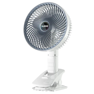 Мінівентилятор із прищіпкою 10034, білий